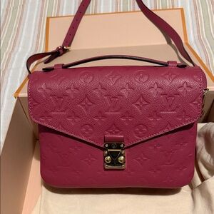 Louis Vuitton Fuchsia Crossbody Bag